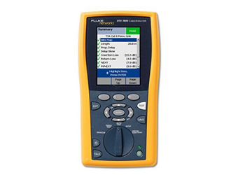  Fluke Networks DTX-1800 120電纜智能遙控分析儀